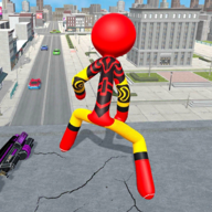 火柴人城市超级保卫者(Stickman Rope Hero Superhero)
